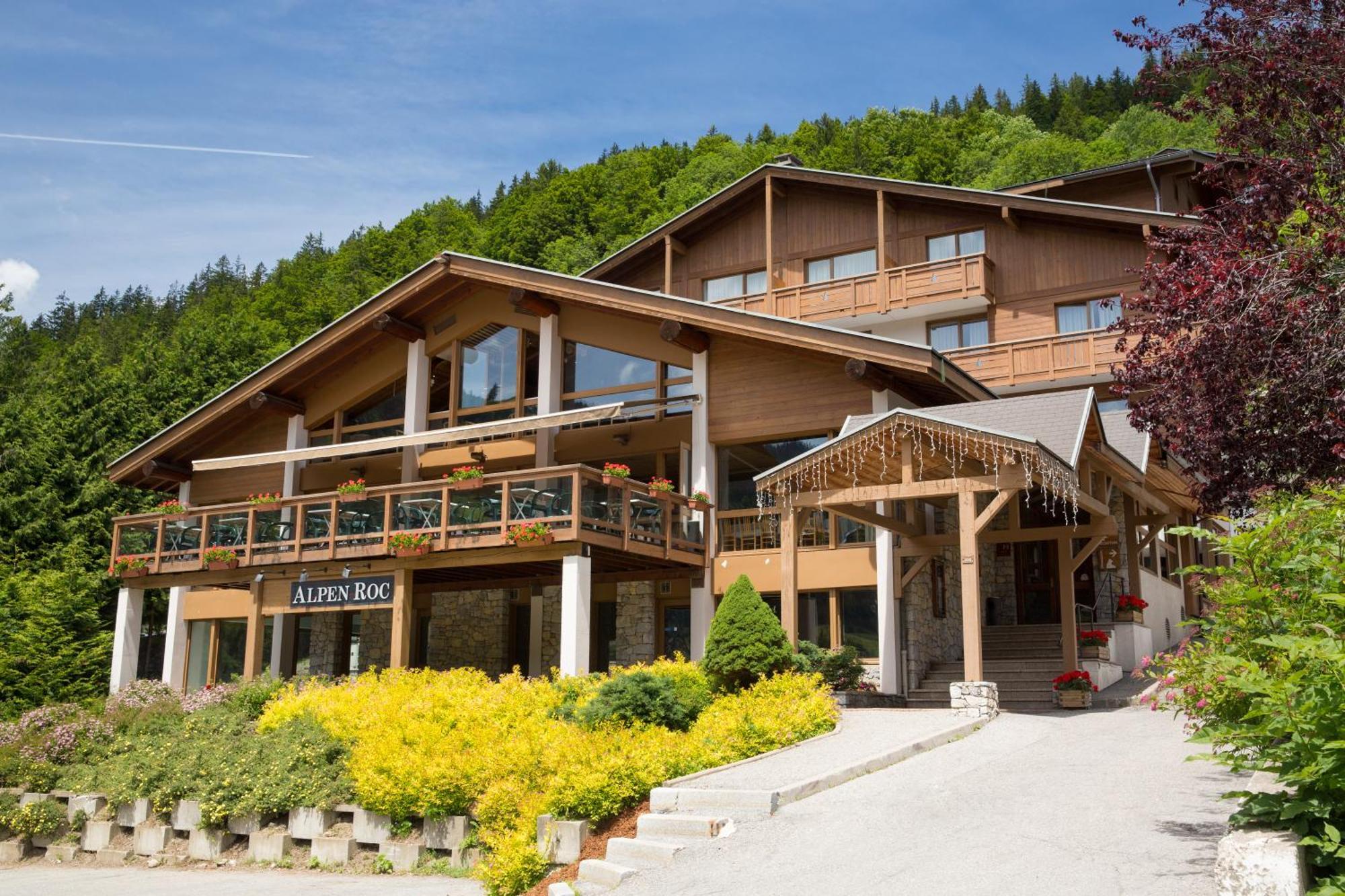 Hotel Alpen Roc 라클루자 외부 사진