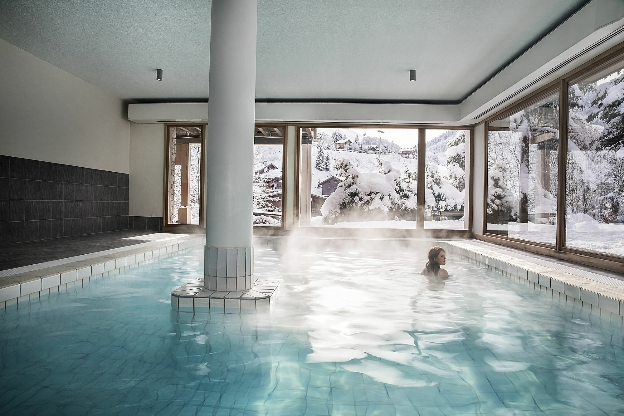 Hotel Alpen Roc 라클루자 외부 사진