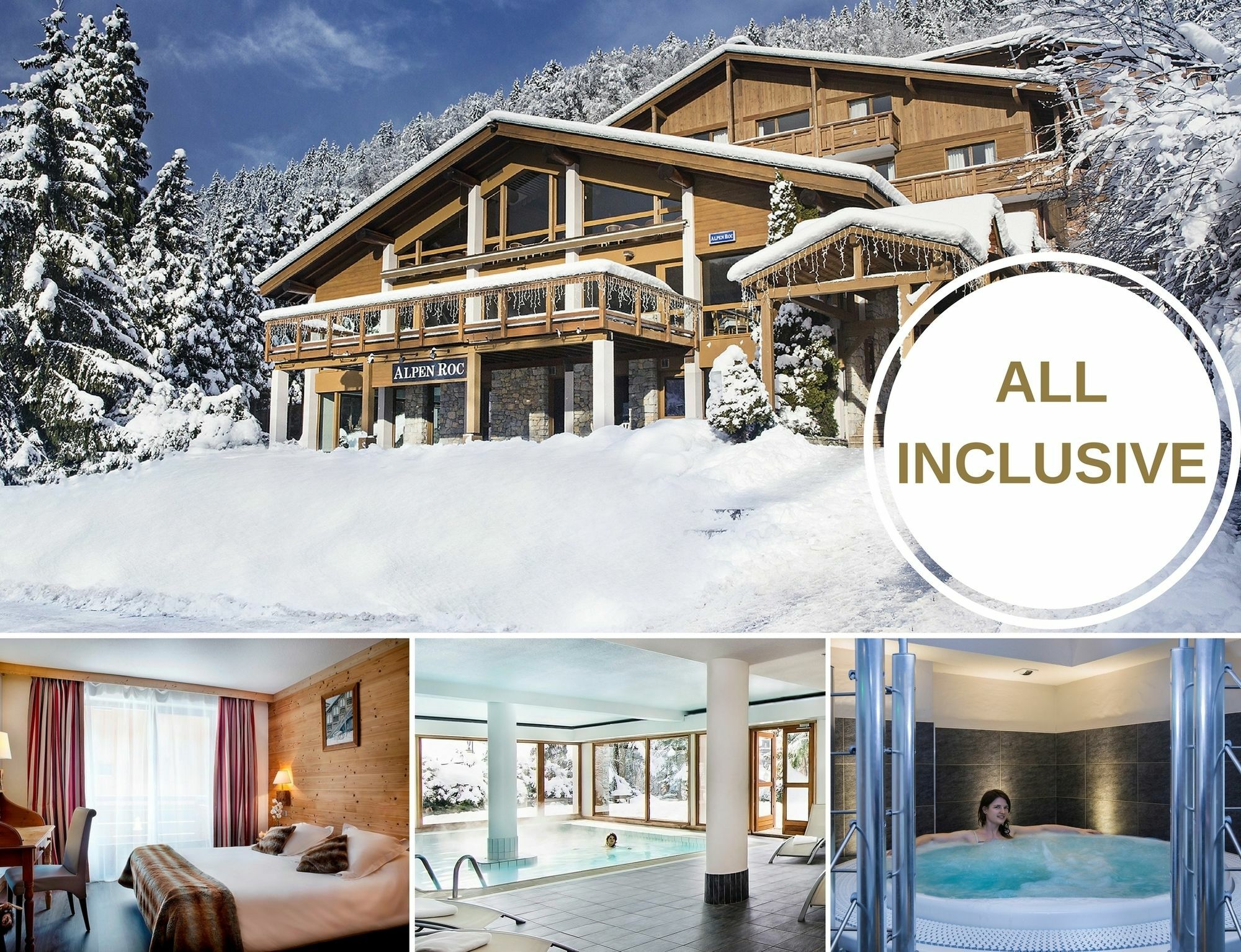 Hotel Alpen Roc 라클루자 외부 사진